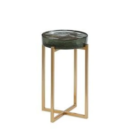 Mixed Materials Accent Table